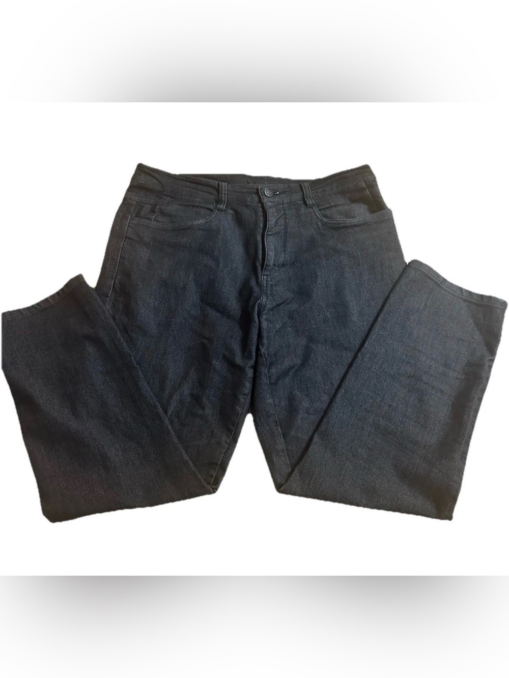 BYLT Basics Men's Denim Everyday 2.0 Pants Slim Fit Size 36x28 Charcoal Gray
